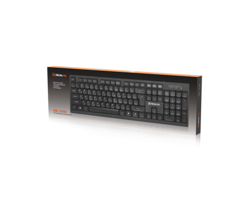 Клавіатура REAL-EL RK-510 USB Black (EL123100053)