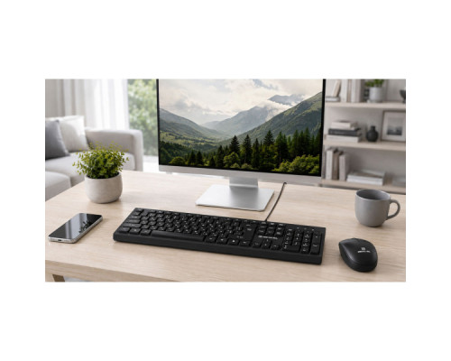 Клавіатура REAL-EL RK-510 USB Black (EL123100053)