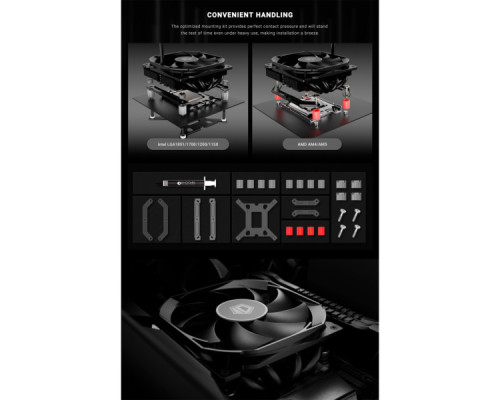 Кулер до процесора ID-Cooling IS-37-XT Black