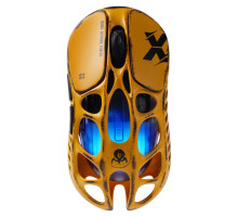 Мишка GravaStar Mercury X RGB Wireless/Bluetooth/USB Battle-Worn Yellow (GS_X_YLW)