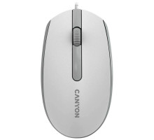 Мишка Canyon M-10 USB White Grey (CNE-CMS10WG)