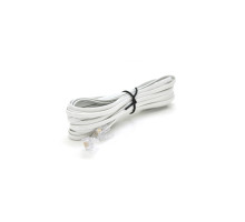 Патч-корд телефонний 5м RJ11 (6P4C) Voltronic (PC-5,0W)