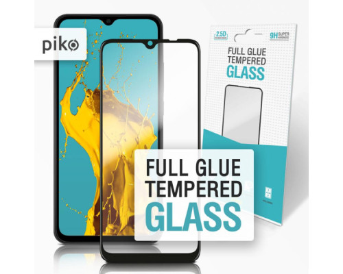 Скло захисне Piko Full Glue Xiaomi Redmi 9А (1283126503986)