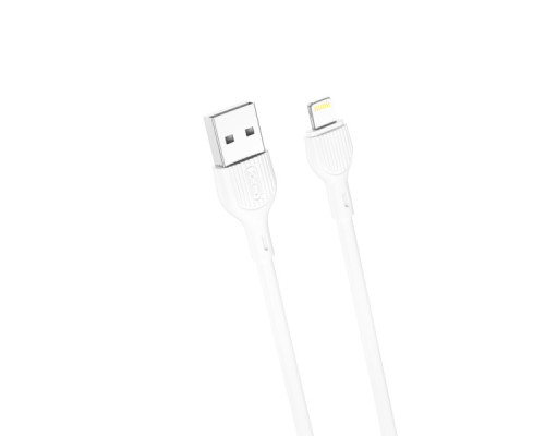 Дата кабель USB 2.0 AM to Lightning 2.0m 2.1A white XO (NB200-L2-WH) Дата кабель USB 2.0 AM to Lightning 2.0m 2.1A white XO (NB200-L2-WH)