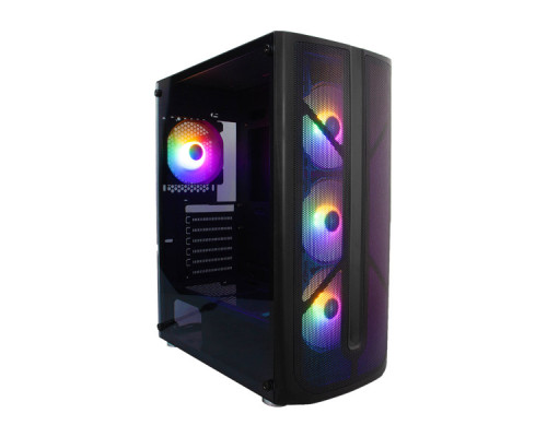Корпус для ПК 1stPlayer X4-BK-4F1-PS-750FK-EU