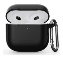Чохол для навушників Armorstandart Hang Case для Apple AirPods 4 Black (ARM81277)