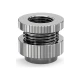 Фітинг для СРО Ekwb EK-Quantum Torque Pass-Through G1/4 - Nickel (3831109905449)