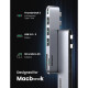 Концентратор Ugreen 2xUSB-C to 3xUSB 3.0 + SD/TF + PD CM251 gray (60560)