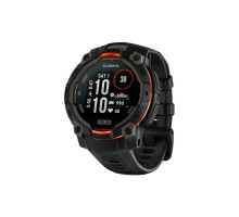 Смарт-годинник Garmin Instinct 3, 45mm, Solar, Black Bezel with Black Band, GPS смарт-годинник (010-02934-00)
