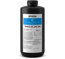 Контейнер з чорнилом Epson T49V UltraChrome UV Cyan (C13T49V210)