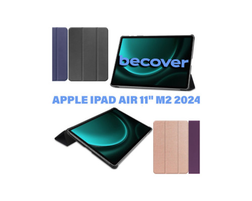 Чохол до планшета BeCover Smart Case Apple iPad Air 11" M2/M3 (2024/2025) Rose Gold (711388)