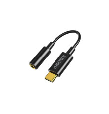 Перехідник USB-C to 3.5mm F stereo-audio (CDLA) Choetech (AUX003-BK) Перехідник USB-C to 3.5mm F stereo-audio (CDLA) Choetech (AUX003-BK)