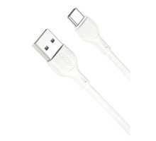 Дата кабель USB 2.0 AM to USB-C 2.0m 2.1A XO (CB-200UC)
