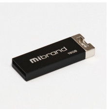 USB флеш накопичувач Mibrand 16GB Сhameleon Black USB 2.0 (MI2.0/CH16U6B)