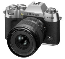 Цифровий фотоапарат Fujifilm X-T50 + XF16-50mmF2.8-4.8 R LM WR Kit Silver (16828569)