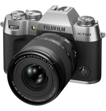 Цифровий фотоапарат Fujifilm X-T50 + XF16-50mmF2.8-4.8 R LM WR Kit Silver (16828569)