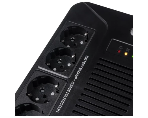 Пристрій безперебійного живлення Prologix 650VA 360W (PLP650VA8LED) Пристрій безперебійного живлення Prologix 650VA 360W (PLP650VA8LED)