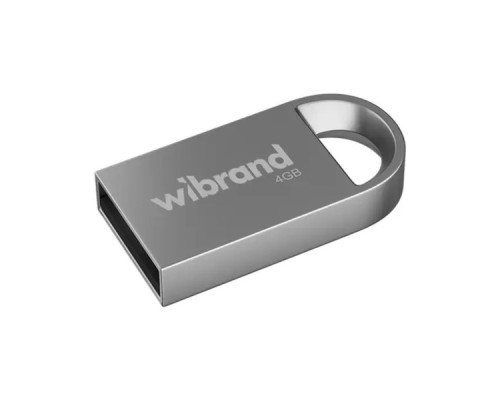 USB флеш накопичувач Wibrand 4GB lynx Silver USB 2.0 (WI2.0/LY4M2S)