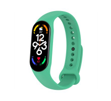 Ремінець до фітнес браслета BeCover Silicone для Xiaomi Mi Smart Band 7 Green (707481)