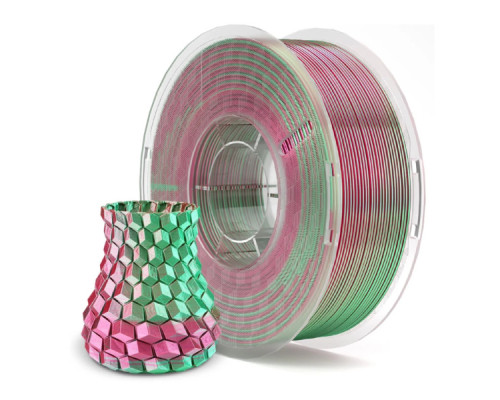 Пластик для 3D-принтера ELEGOO PLA silk gloss 1кг, 1.75мм, green red (50.203.0090)