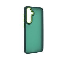 Чохол до мобільного телефона Armorstandart Frame Samsung S24 FE Dark Green (ARM76913)