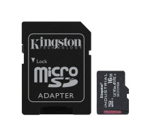 Карта пам'яті Kingston 16GB microSDHC class 10 UHS-I V30 A1 (SDCIT2/16GB)