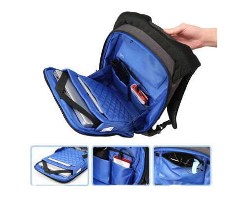 Рюкзак для ноутбука Kingsons 13.3" laptop backpack Light Grey (KS3149W-D13L) Рюкзак для ноутбука Kingsons 13.3" laptop backpack Light Grey (KS3149W-D13L)