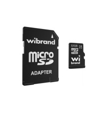 Карта пам'яті Wibrand 32GB microSD class 10 UHS-I U3 (WICDHU3/32GB-A)