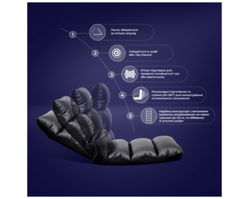 Крісло ігрове Trust GXT 718 Rayzee Black (25071)