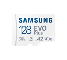 Карта пам'яті Samsung 128GB microSD class 10 UHS-I U3 V30 A2 EVO Plus (MB-MC128SA/EU)
