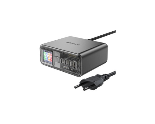 Зарядний пристрій Acefast 4xUSB 218W (3xUSB-C + USB-A) Gan Z4 Fast Charger (6974316282587)