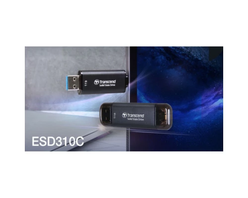 Накопичувач SSD USB 3.2 1TB Transcend (TS1TESD310C) Накопичувач SSD USB 3.2 1TB Transcend (TS1TESD310C)
