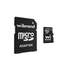 Карта пам'яті Wibrand 128GB mictoSD class 10 UHS-I U3 (WICDHU3/128GB-A)