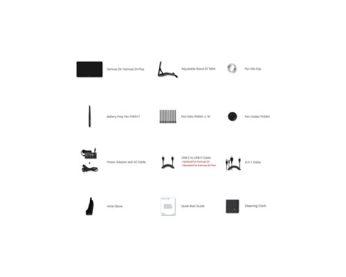 Графічний планшет Huion Kamvas 24 Plus (GS2402)