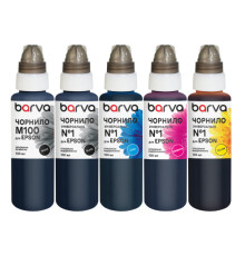 Чорнило Barva Epson Premium XP 5х100 мл, special, pigmented BK+PB/C/M/Y (E26-100-MP)