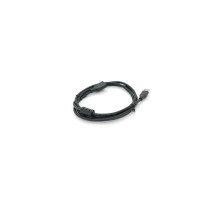 Дата кабель USB 2.0 AM/AF 1.0m black VEGGIEG (YT-AM/AF-V-U105)