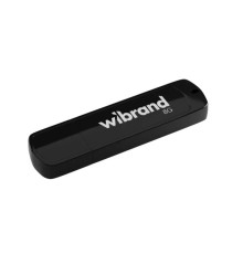 USB флеш накопичувач Wibrand 8GB Grizzly Black USB 2.0 (WI2.0/GR8P3B)