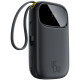 Батарея універсальна Baseus EnerFill FC31 20000mAh 45W, Digital Display, Cosmic Black (P10082105123-00)