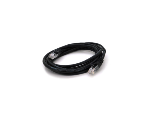 Патч-корд 1м, UTP, Cat.6, RJ45, CU, black Ritar (PCR-CU6/1Bk)