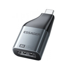 Перехідник DP M to USB-C F Essager (EZJDP-MJ0G-P)