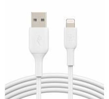 Дата кабель USB 2.0 AM to Lightning 2.0m PVC white Belkin (CAA001BT2MWH)