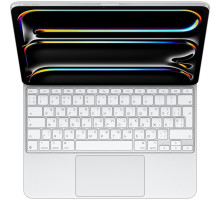 Чохол до планшета Apple Magic Keyboard for iPad Pro 13inch (M4) - Ukrainian - White,Model A2974 (MWR43UA/A)