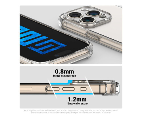 Чохол до мобільного телефона Armorstandart Air Force Samsung A07s 4G Camera Cover Clear (ARM93724)