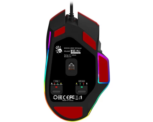 Мишка A4Tech Bloody W95 Max RGB Activated USB Sports Red (Bloody W95 Max Sports Red) Мишка A4Tech Bloody W95 Max RGB Activated USB Sports Red (Bloody W95 Max Sports Red)