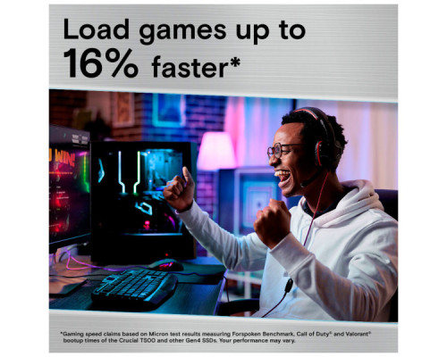 Накопичувач SSD M.2 2280 2TB T500 Micron (CT2000T500SSD8)