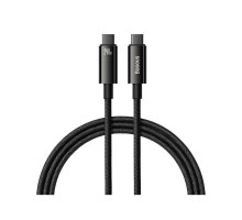 Дата кабель USB-C to USB-C 3.0m 240W black Baseus (CAWJ040201)