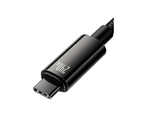 Дата кабель USB-C to USB-C 3.0m 240W black Baseus (CAWJ040201)