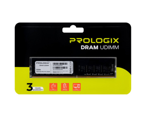 Модуль пам'яті для комп'ютера DDR4 16GB 3200 MHz Prologix (PRO16GB3200D4)