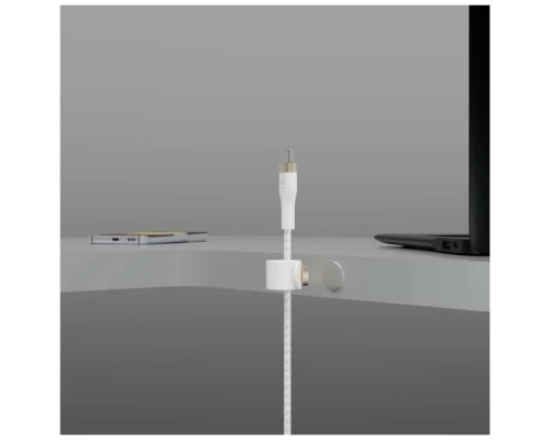 Дата кабель USB-C to USB-C 2.0m 60W White Belkin (CAB011BT2MWH) Дата кабель USB-C to USB-C 2.0m 60W White Belkin (CAB011BT2MWH)