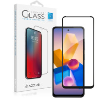Скло захисне ACCLAB Full Glue Infinix Hot 40i Black (1283126588914)